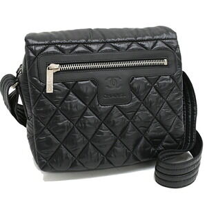 Chanel Coco Cocoon Crossbody Bag black quilted